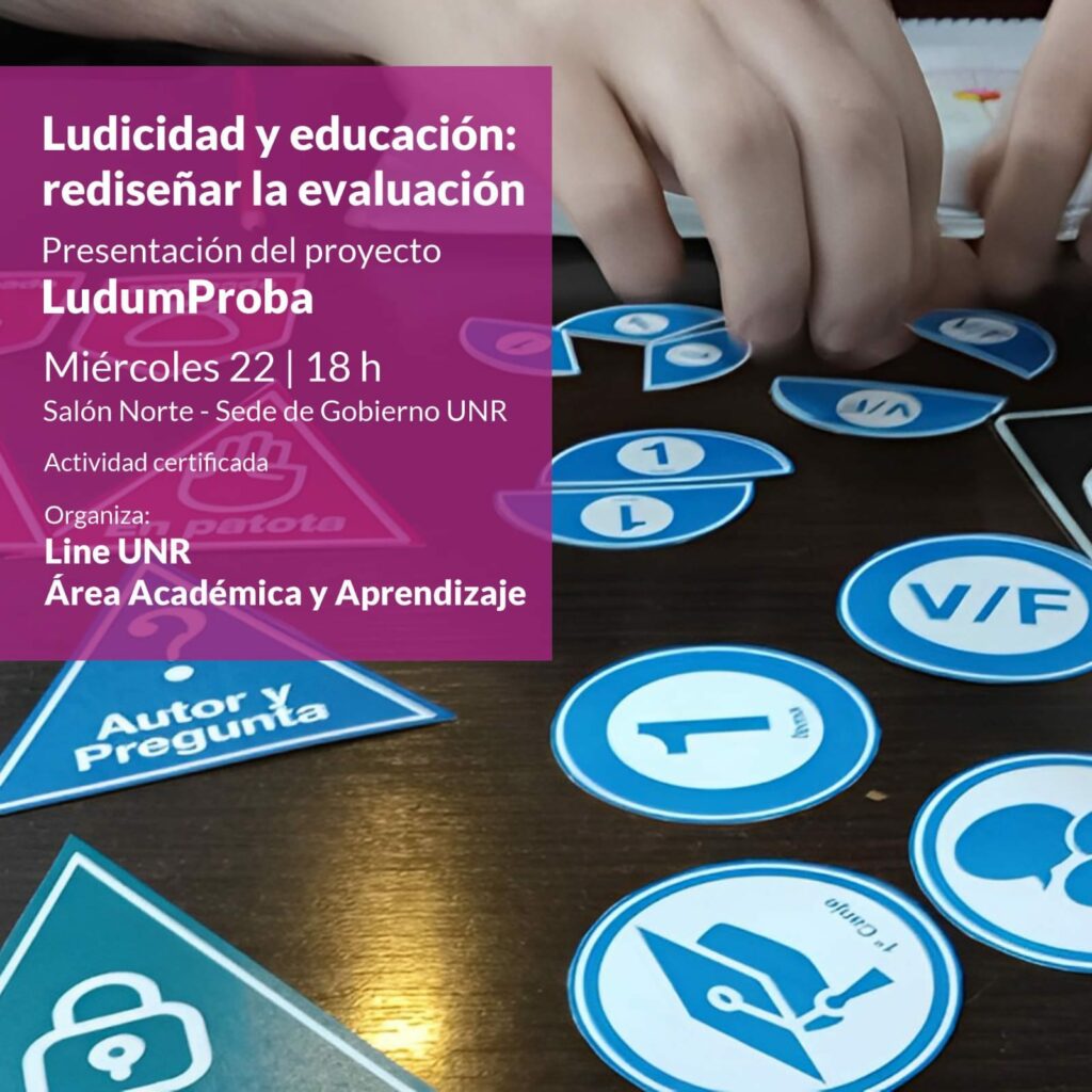 Primer encuentro “Ludicidad y educación: rediseñar la evaluación. Presentación del proyecto LudumProba”